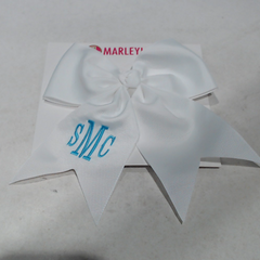 BLOOPER KIDS: Monogrammed Girls Hair Bow