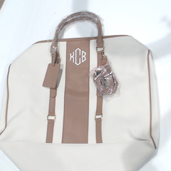 BLOOPER BAG: Monogrammed Weekender Bag - Promotional