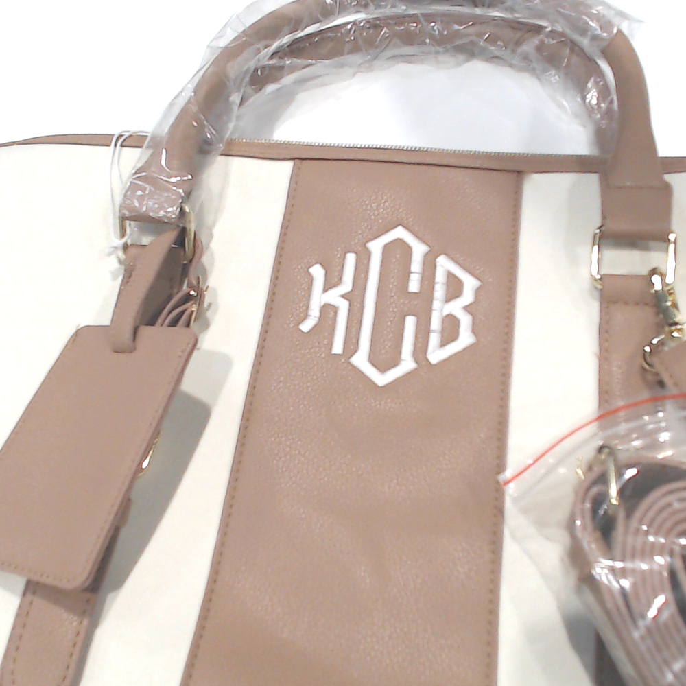 BLOOPER BAG: Monogrammed Weekender Bag - Promotional