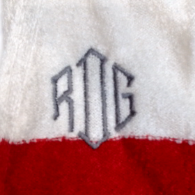 BLOOPER CLOTHING: Monogrammed Cardigan