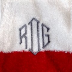 BLOOPER CLOTHING: Monogrammed Cardigan