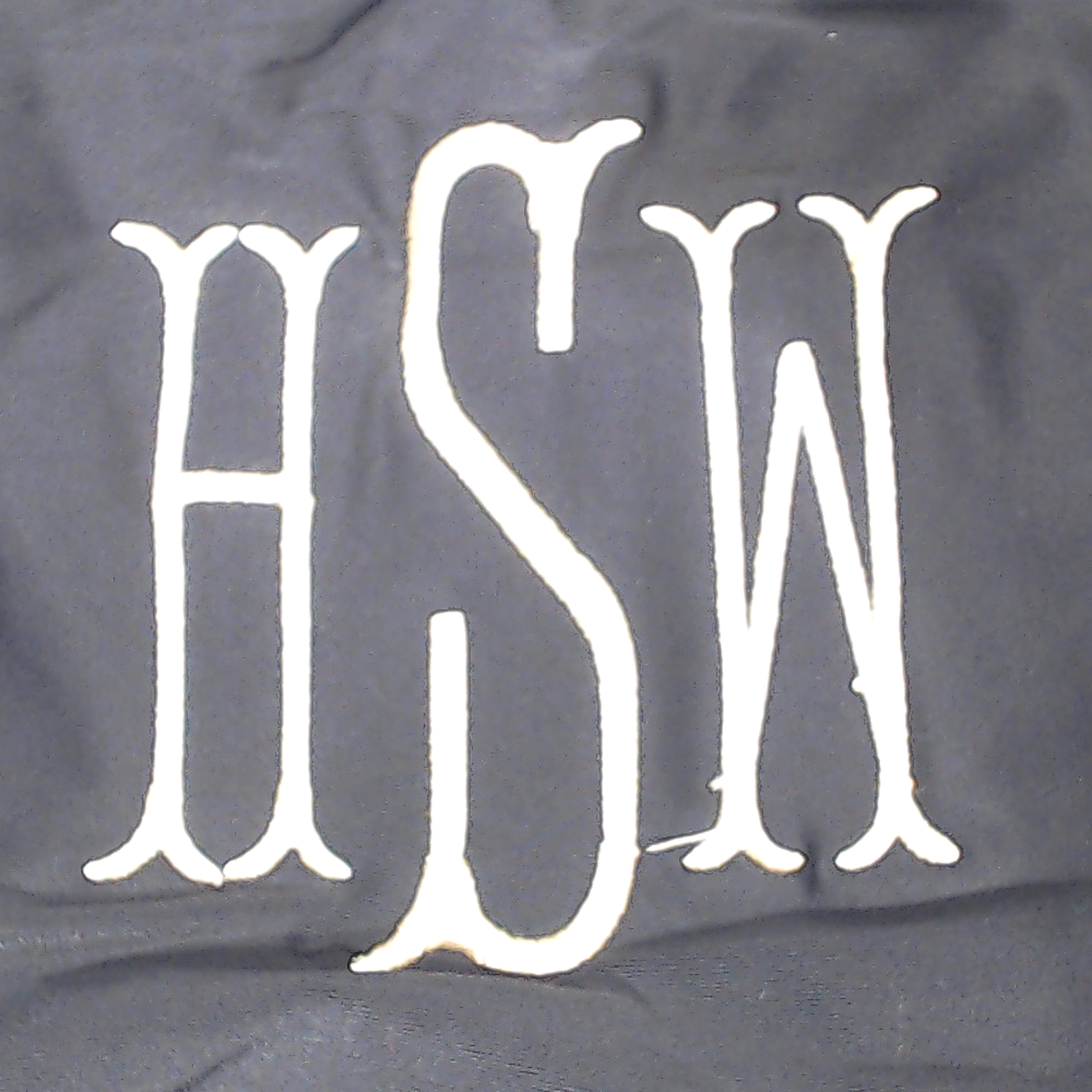 BLOOPER SWIM: Monogrammed One Piece Bathing Suit