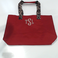 BLOOPER BAG: Monogrammed Tote Bag