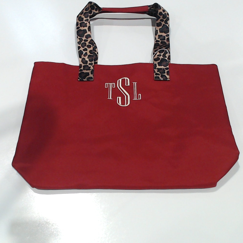 BLOOPER BAG: Monogrammed Tote Bag