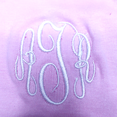BLOOPER KIDS: Monogrammed Baby Layette Gown