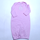 BLOOPER KIDS: Monogrammed Baby Layette Gown