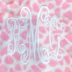 BLOOPER ACCESSORY: Monogrammed Lovies