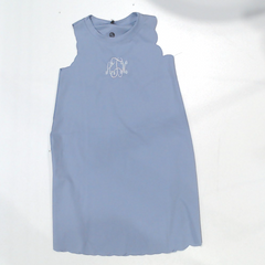 BLOOPER KIDS CLOTHING: Monogrammed Girls Scallop Dress