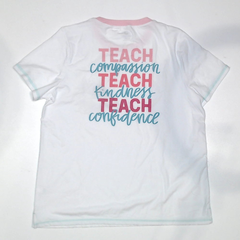 BLOOPER CLOTHING: Monogrammed Teacher Short Sleeve T-Shirt