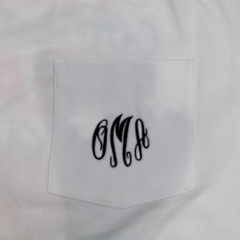 BLOOPER CLOTHING: Monogrammed Teacher Short Sleeve T-Shirt