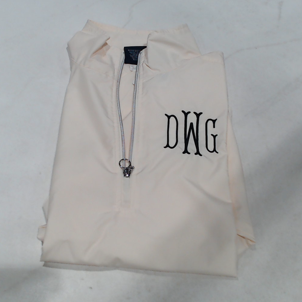 BLOOPER CLOTHING: Monogrammed Windbreaker Pullover