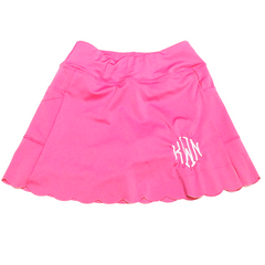 BLOOPER KIDS: Monogrammed Girls Skort