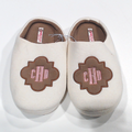 BLOOPER SHOES: Monogrammed Slippers