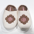 BLOOPER SHOES: Monogrammed Slippers