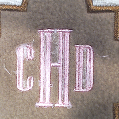 BLOOPER SHOES: Monogrammed Slippers