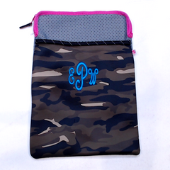 BLOOPER ACCESSORY: Monogrammed Neoprene Laptop Case