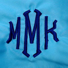 BLOOPER KIDS: Monogrammed Boys Swim Trunks