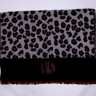 BLOOPER ACCESSORY: Monogrammed Scarf