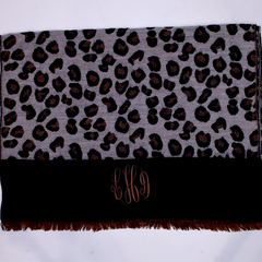 BLOOPER ACCESSORY: Monogrammed Scarf
