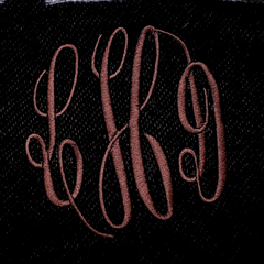 BLOOPER ACCESSORY: Monogrammed Scarf