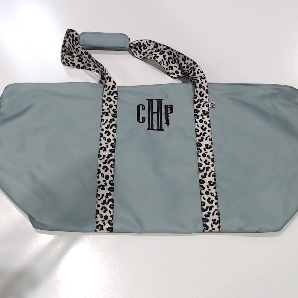 BLOOPER BAG: Monogrammed Extra Large Tote Bag
