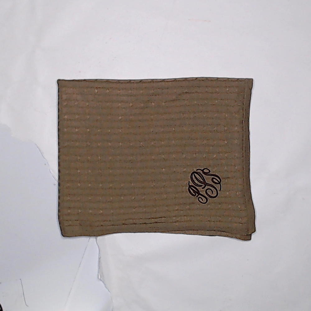 BLOOPER CLOTHING: Monogrammed Poncho