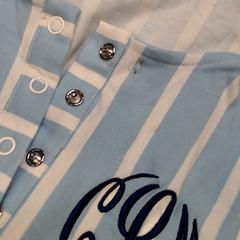 BLOOPER CLOTHING: Monogrammed Ruffle Pajama Top