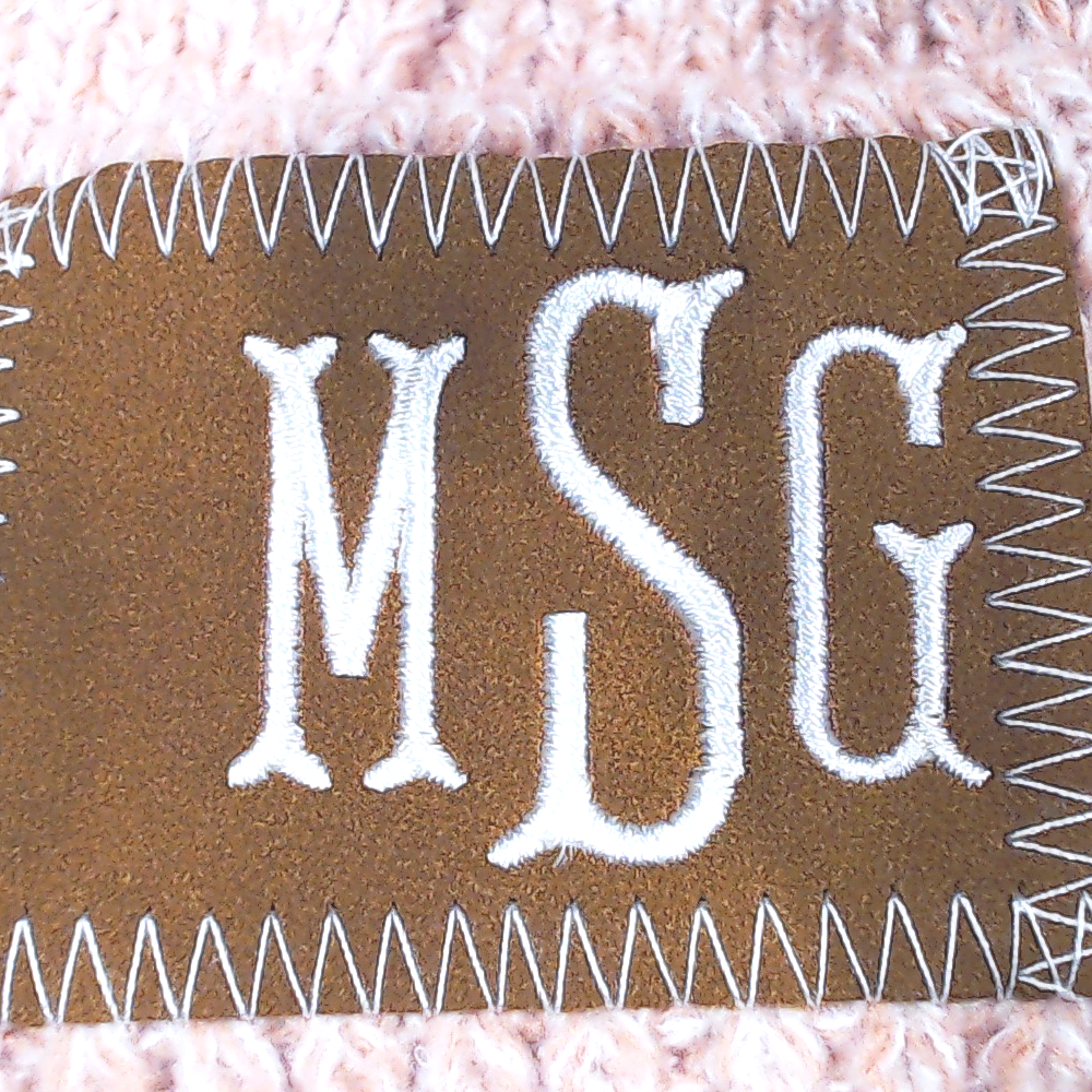 BLOOPER KIDS: Monogrammed Kids Pom Pom Beanie