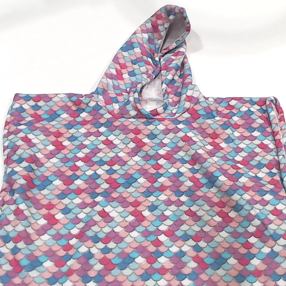 BLOOPER KIDS: Monogrammed Toddler Hooded Towel Poncho