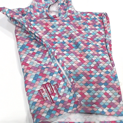 BLOOPER KIDS: Monogrammed Toddler Hooded Towel Poncho