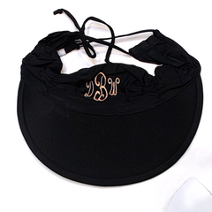 BLOOPER SWIM: Monogrammed Swim Visor