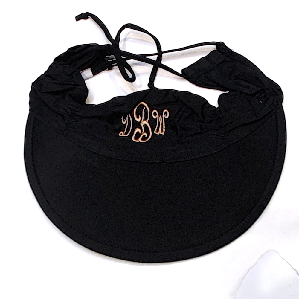 BLOOPER SWIM: Monogrammed Swim Visor