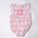 BLOOPER KIDS: Monogrammed Baby Soft Jersey Bubble