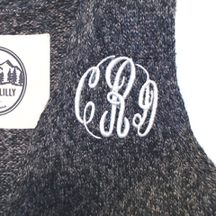 BLOOPER KIDS: Monogrammed Youth Knit Vest