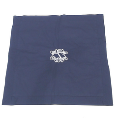 BLOOPER ACCESSORY: Monogrammed Pillow Sham