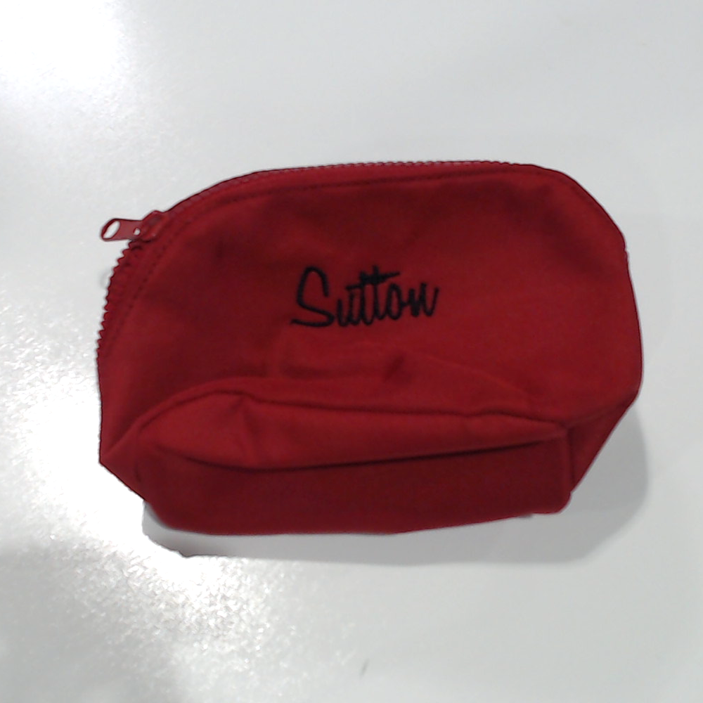 BLOOPER BAG: Monogrammed Makeup Bag