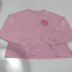 BLOOPER CLOTHING: Monogrammed Embroidered Bow Sweatshirt