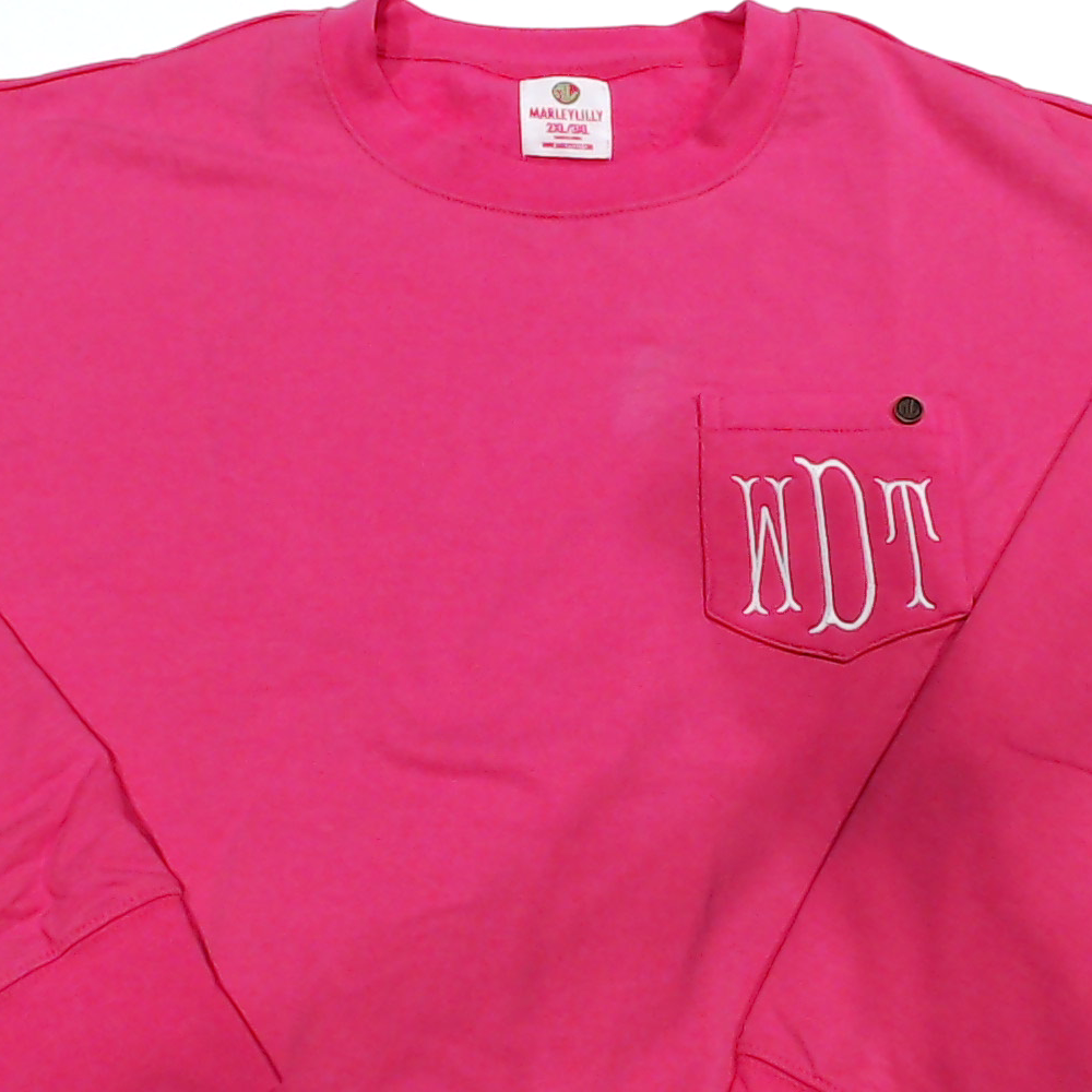 BLOOPER CLOTHING: Monogrammed Crewneck Sweatshirt