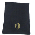BLOOPER CLOTHING: Monogrammed Cable Knit Scarf