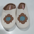 BLOOPER SHOES: Monogrammed Slippers