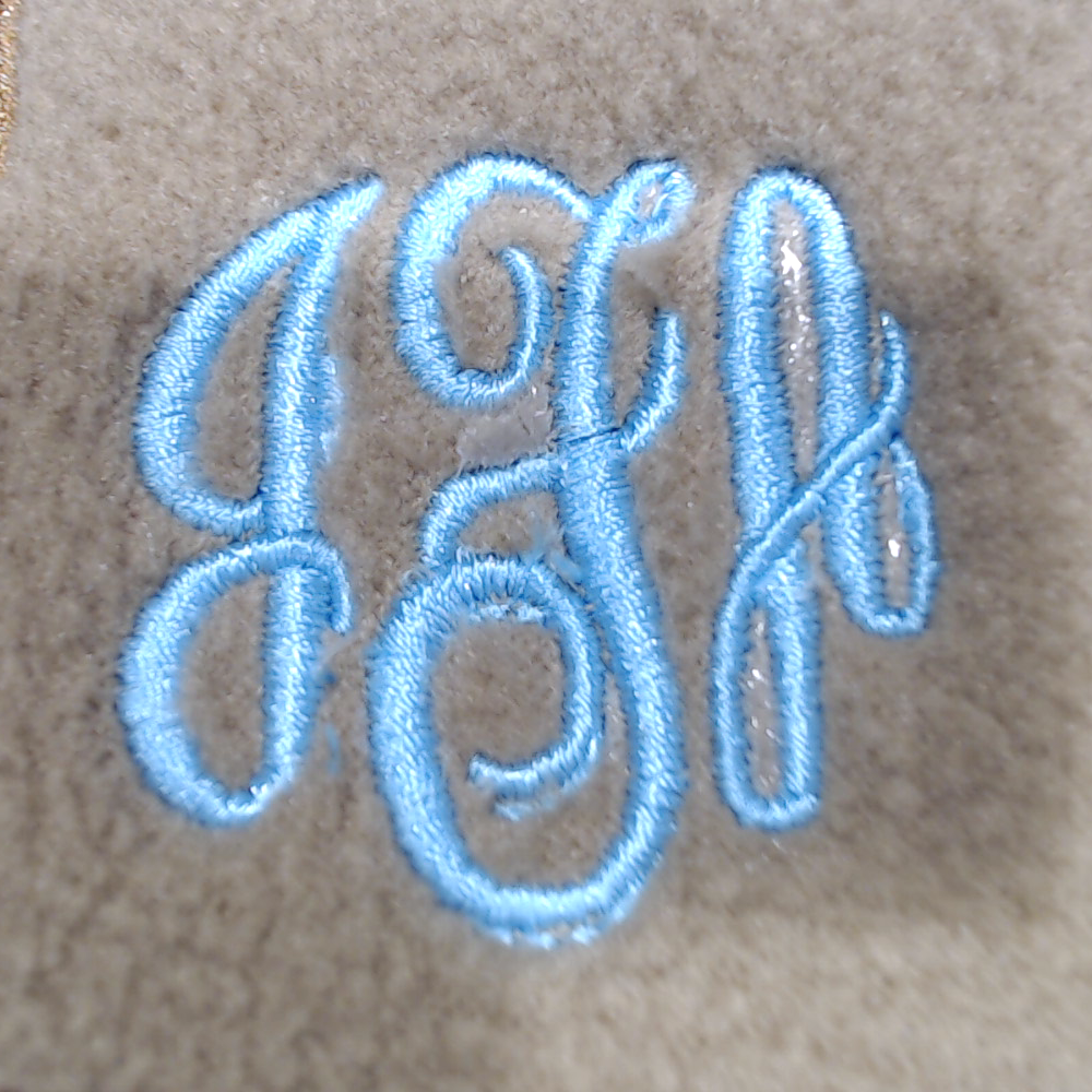 BLOOPER SHOES: Monogrammed Slippers