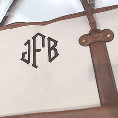 BLOOPER BAG: Monogrammed Vintage Weekender - Promotional