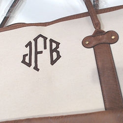BLOOPER BAG: Monogrammed Vintage Weekender - Promotional