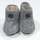 BLOOPER KIDS: Monogrammed Baby Booties