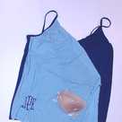 BLOOPER SWIM: Monogrammed Ruched Tankini