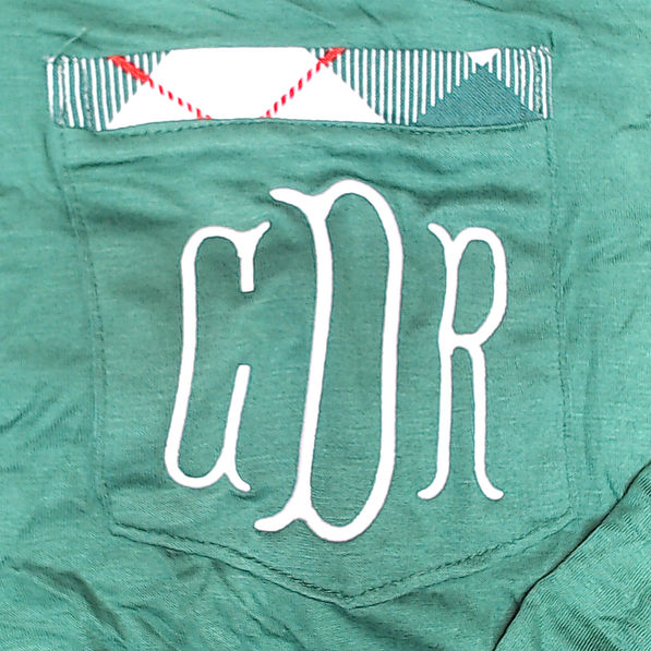 BLOOPER CLOTHING: Monogrammed Pajama Shirt