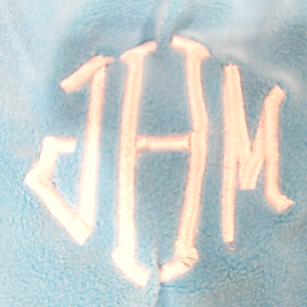 BLOOPER CLOTHING: Monogrammed Puff Sleeve Fleece Pullover