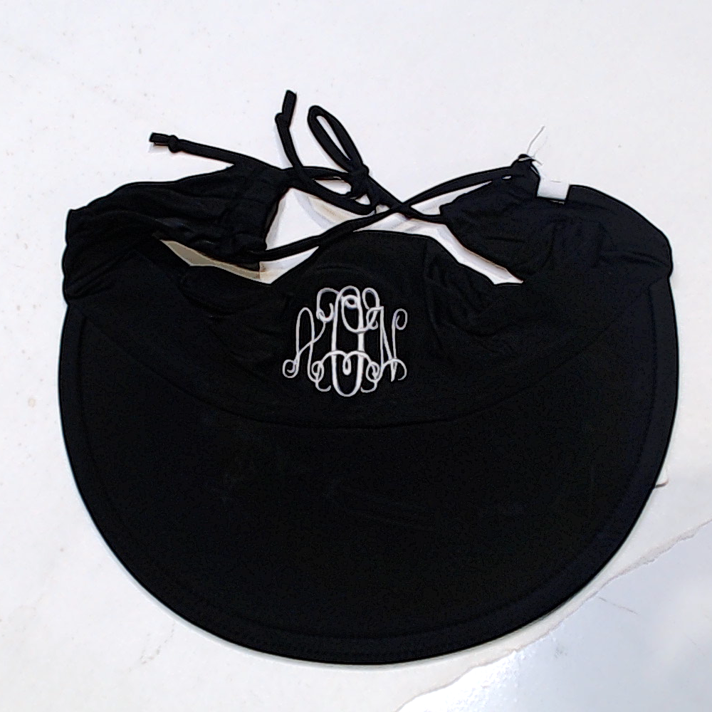 BLOOPER SWIM: Monogrammed Swim Visor