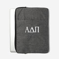 Black Alpha Delta Pi Laptop Sleeve