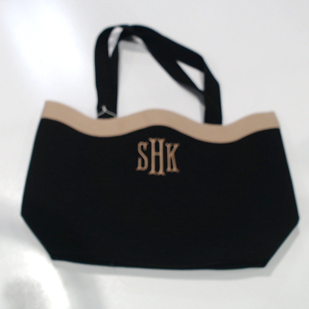BLOOPER BAG: Monogrammed Wavy Top Tote